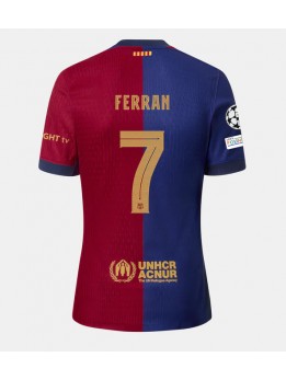 Barcelona Ferran Torres #7 Replika Hemmakläder 2024-25 Kortärmad